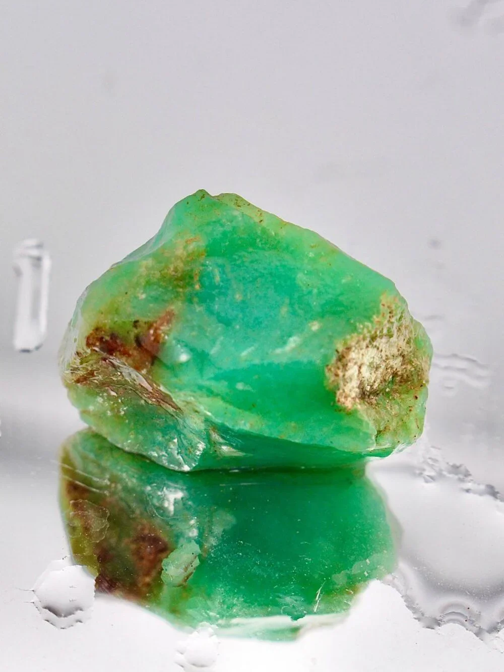 Gemmy Gem Australia Chrysoprase Marlborough Raw Natural Rough Mineral 71.37 Ct